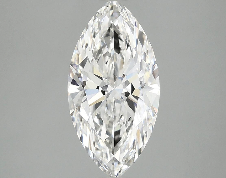 2.09 Carat Marquise Shaped Ideal Cut VVS1 IGI Certified Lab Grown Diamond