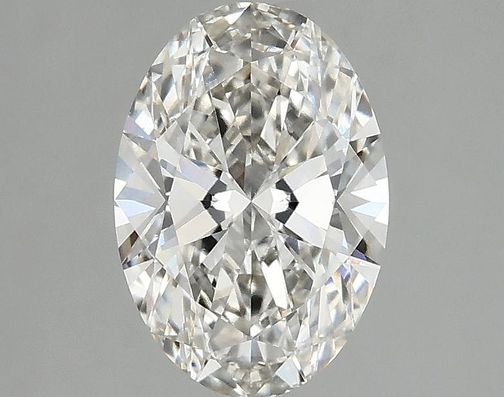 1.45 Carat Oval Shaped Ideal Cut VVS2 IGI Certified Lab Grown Diamond