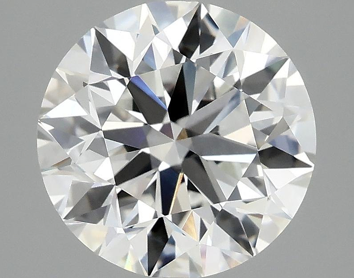 3.09 Carat Round Shaped Excellent Cut VVS2 IGI Certified Lab Grown Diamond