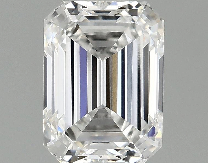 1.03 Carat Emerald Shaped Excellent Cut VVS2 IGI Certified Lab Grown Diamond