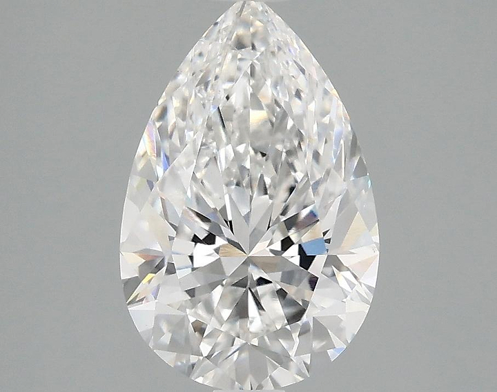2.08 Carat Pear Shaped Excellent Cut VS1 IGI Certified Lab Grown Diamond
