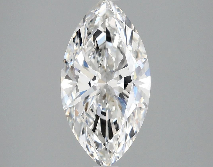 2.02 Carat Marquise Shaped Ideal Cut VVS2 IGI Certified Lab Grown Diamond