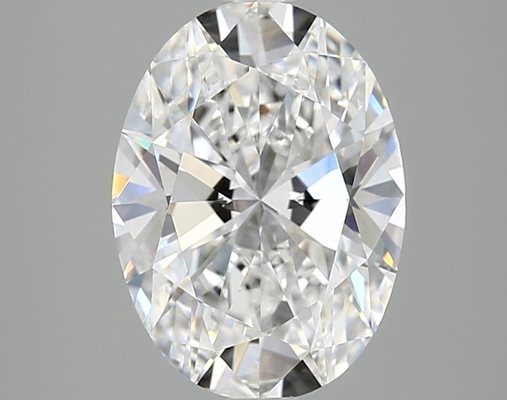 3.04 Carat Oval Shaped Excellent Cut VVS2 IGI Certified Lab Grown Diamond