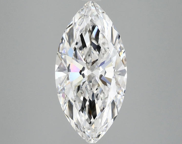 3.0 Carat Marquise Shaped Ideal Cut VVS2 IGI Certified Lab Grown Diamond