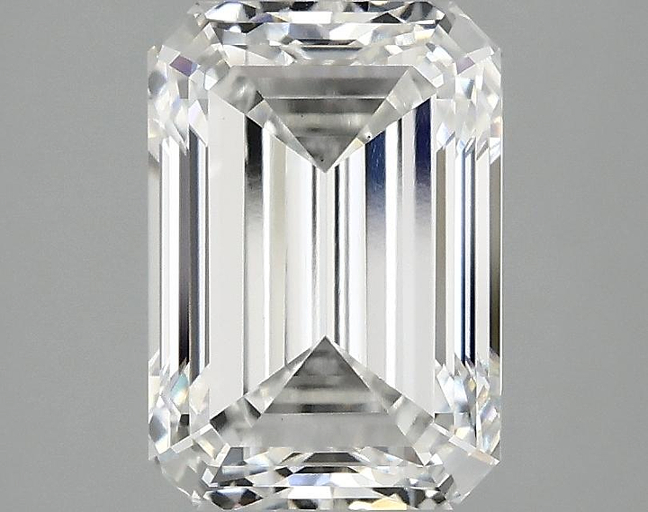 2.9 Carat Emerald Shaped Ideal Cut VS1 IGI Certified Lab Grown Diamond