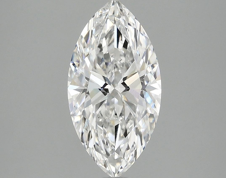 2.01 Carat Marquise Shaped Ideal Cut VVS2 IGI Certified Lab Grown Diamond