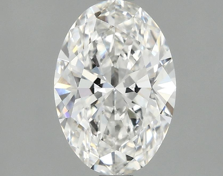 1.57 Carat Oval Shaped Ideal Cut VVS2 IGI Certified Lab Grown Diamond
