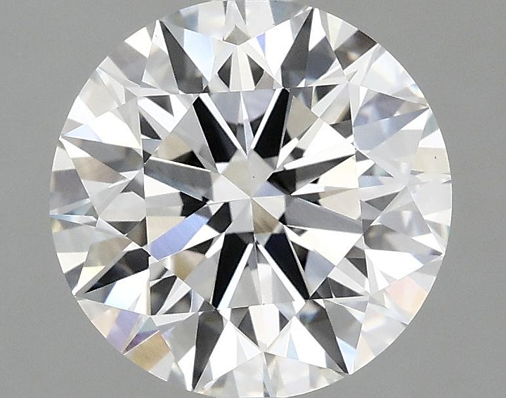 2.95 Carat Round Shaped Ideal Cut VVS2 IGI Certified Lab Grown Diamond