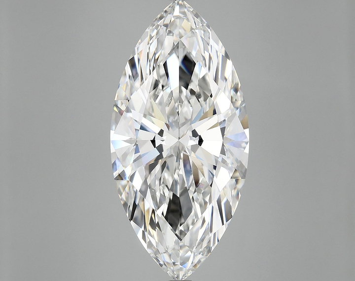 10.84 Carat Marquise Shaped Excellent Cut VVS2 IGI Certified Lab Grown Diamond