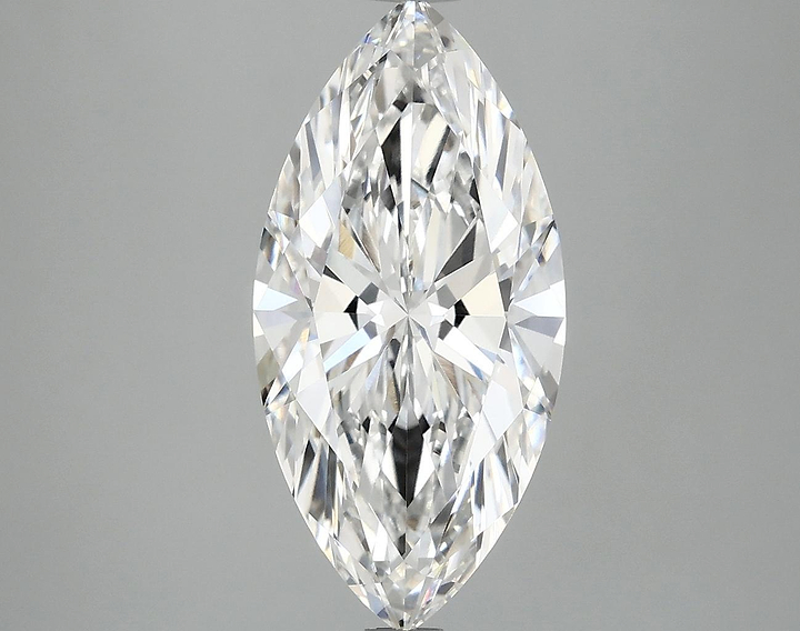3.02 Carat Marquise Shaped Excellent Cut VVS2 IGI Certified Lab Grown Diamond