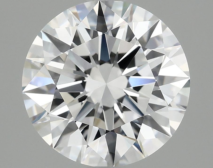 2.01 Carat Round Shaped Ideal Cut VVS2 IGI Certified Lab Grown Diamond