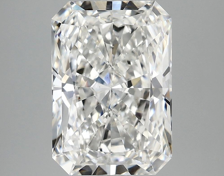 4.1 Carat Radiant Shaped Ideal Cut VS1 IGI Certified Lab Grown Diamond