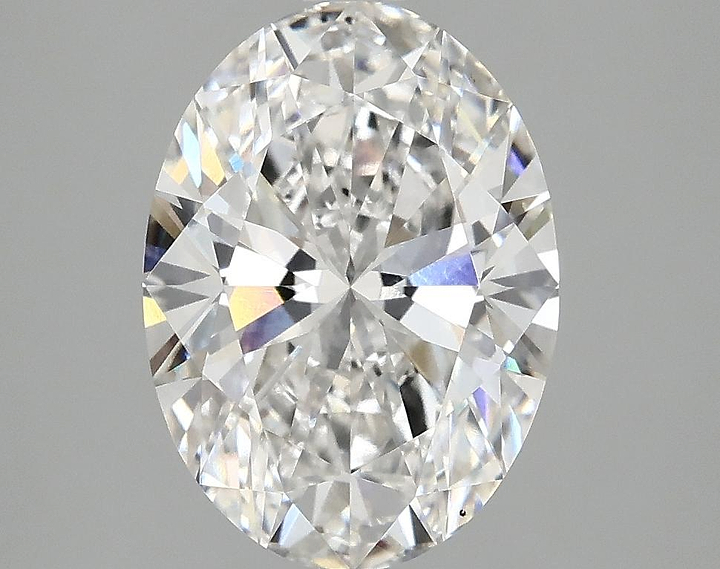3.1 Carat Oval Shaped Excellent Cut VS2 IGI Certified Lab Grown Diamond