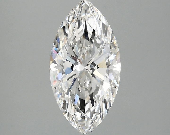 2.08 Carat Marquise Shaped Ideal Cut VVS2 IGI Certified Lab Grown Diamond