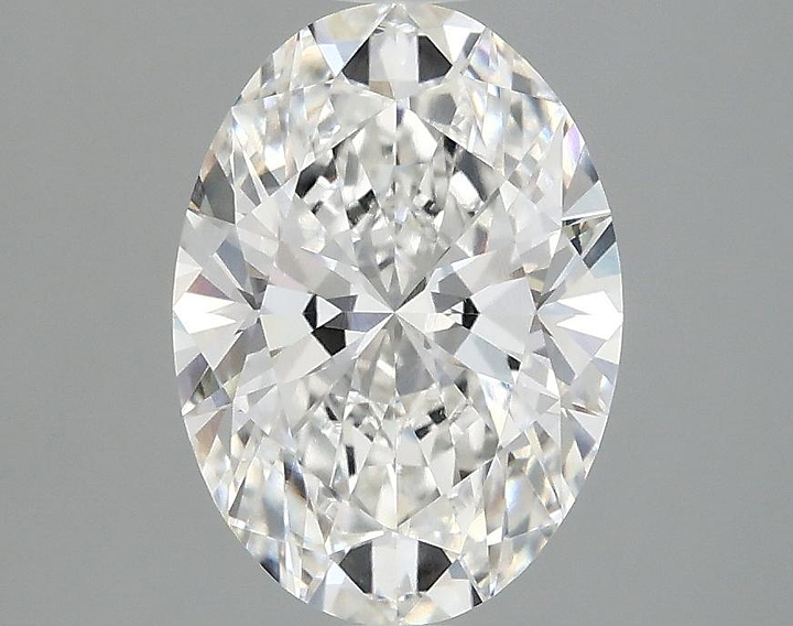 2.1 Carat Oval Shaped Ideal Cut VVS2 IGI Certified Lab Grown Diamond