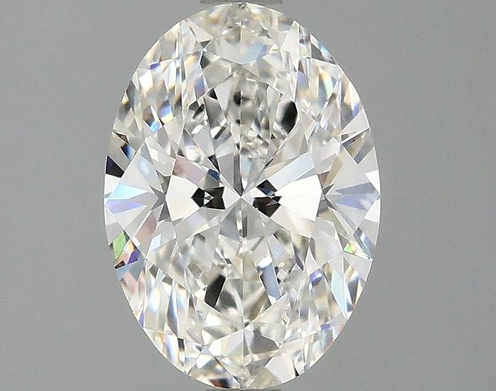 2.01 Carat Oval Shaped Ideal Cut VVS2 IGI Certified Lab Grown Diamond