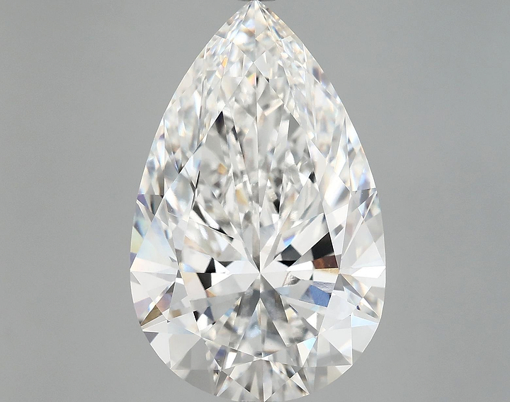 9.71 Carat Pear Shaped Ideal Cut VVS2 IGI Certified Lab Grown Diamond