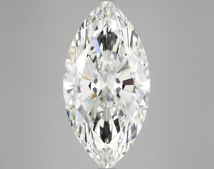 7.41 Carat Marquise Shaped Ideal Cut VVS2 IGI Certified Lab Grown Diamond