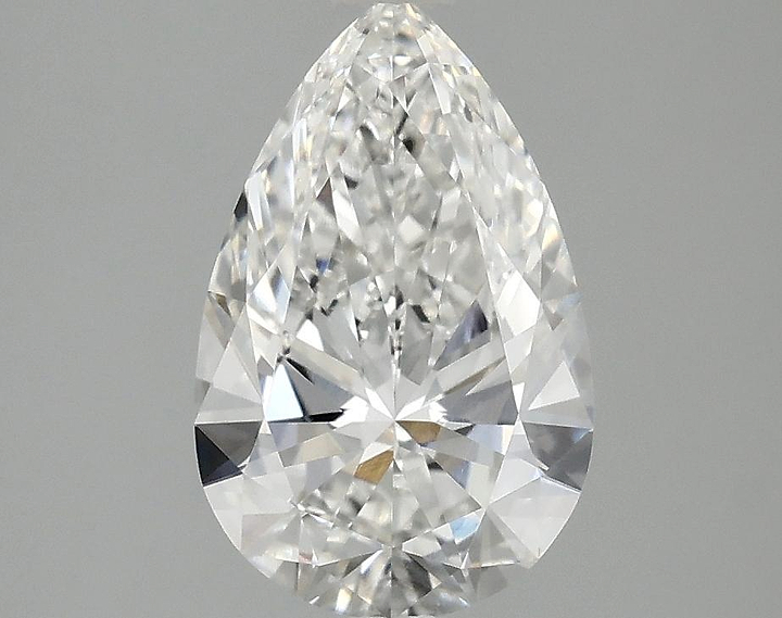 1.96 Carat Pear Shaped Ideal Cut VVS1 IGI Certified Lab Grown Diamond