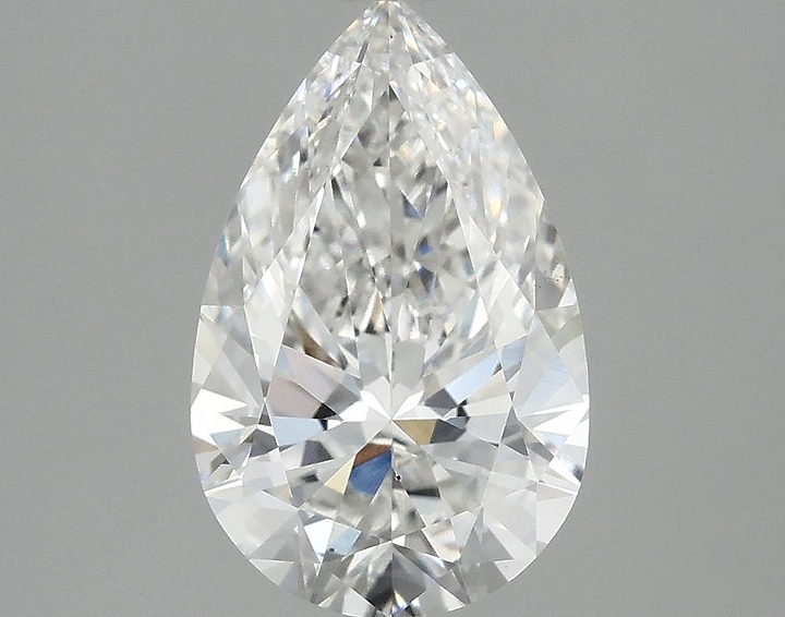 2.02 Carat Pear Shaped Ideal Cut VS2 IGI Certified Lab Grown Diamond