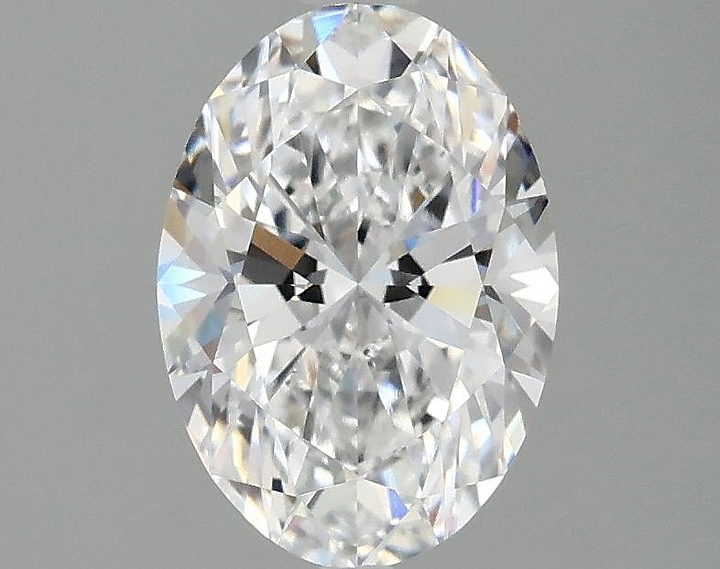 1.54 Carat Oval Shaped Ideal Cut VVS2 IGI Certified Lab Grown Diamond