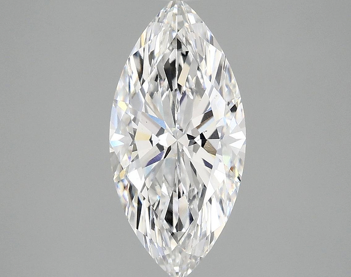 2.07 Carat Marquise Shaped Excellent Cut VS1 IGI Certified Lab Grown Diamond