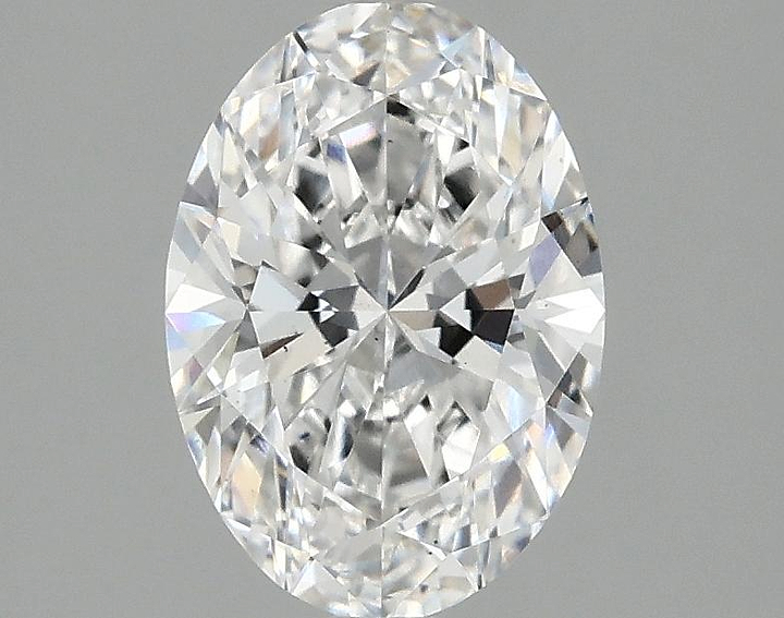 1.55 Carat Oval Shaped Ideal Cut VS2 IGI Certified Lab Grown Diamond