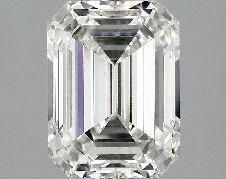 2.58 Carat Emerald Shaped Excellent Cut VS1 IGI Certified Lab Grown Diamond