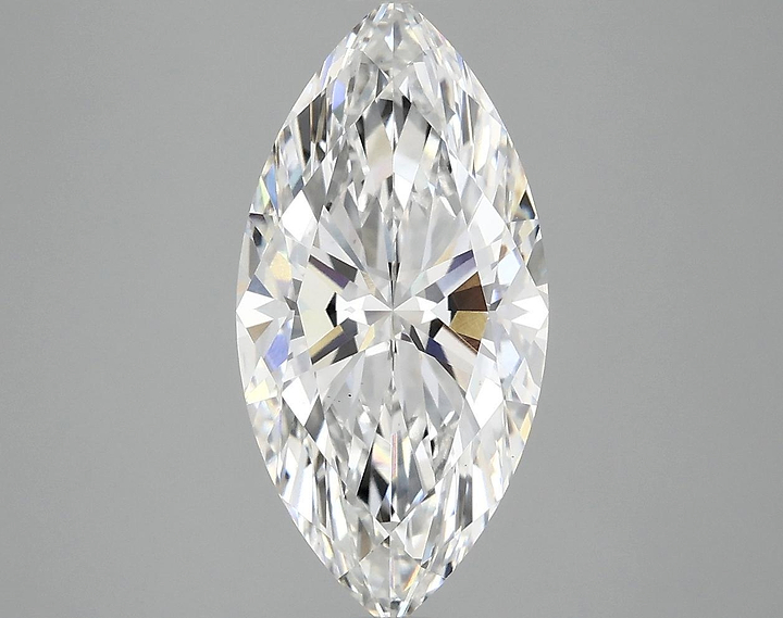 3.08 Carat Marquise Shaped Ideal Cut VS1 IGI Certified Lab Grown Diamond