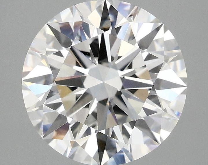 3.01 Carat Round Shaped Ideal Cut VVS2 IGI Certified Lab Grown Diamond