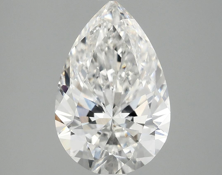 3.05 Carat Pear Shaped Excellent Cut VS1 IGI Certified Lab Grown Diamond