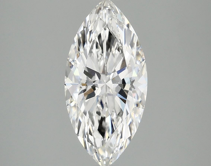 2.08 Carat Marquise Shaped Excellent Cut VS1 IGI Certified Lab Grown Diamond