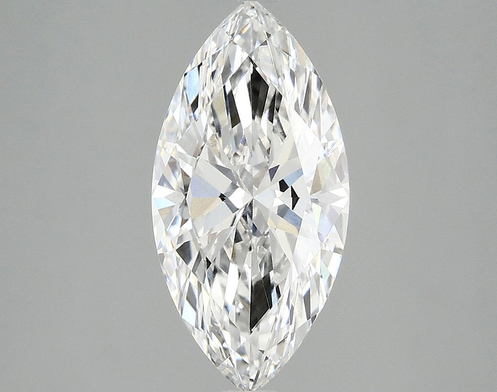 2.04 Carat Marquise Shaped Ideal Cut VVS2 IGI Certified Lab Grown Diamond
