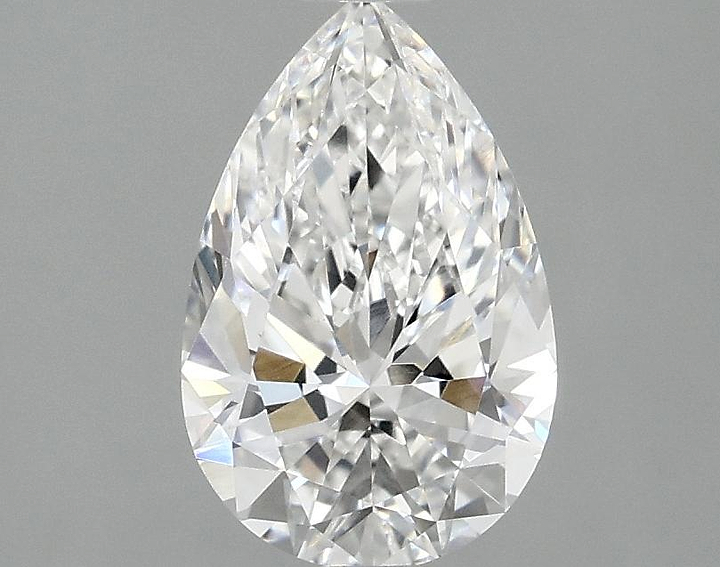 1.49 Carat Pear Shaped Ideal Cut VVS2 IGI Certified Lab Grown Diamond