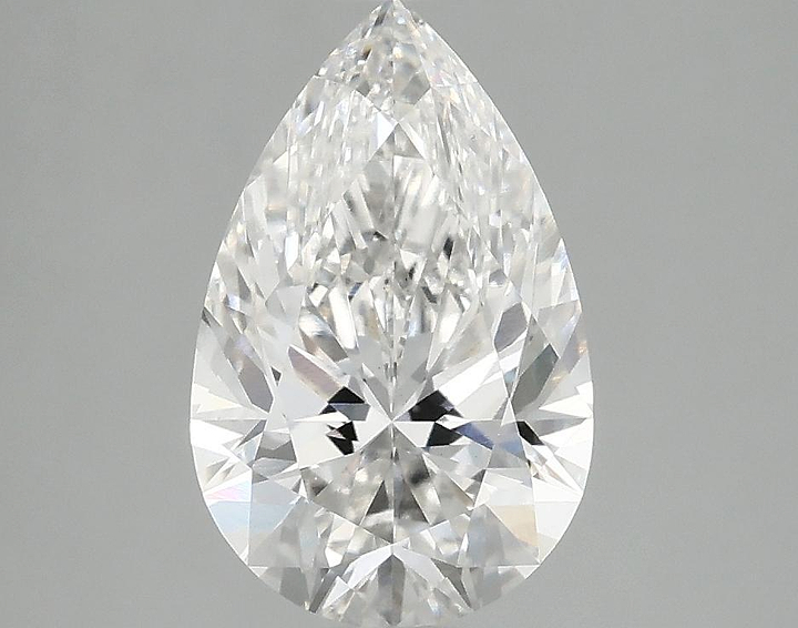 2.08 Carat Pear Shaped Ideal Cut VS1 IGI Certified Lab Grown Diamond