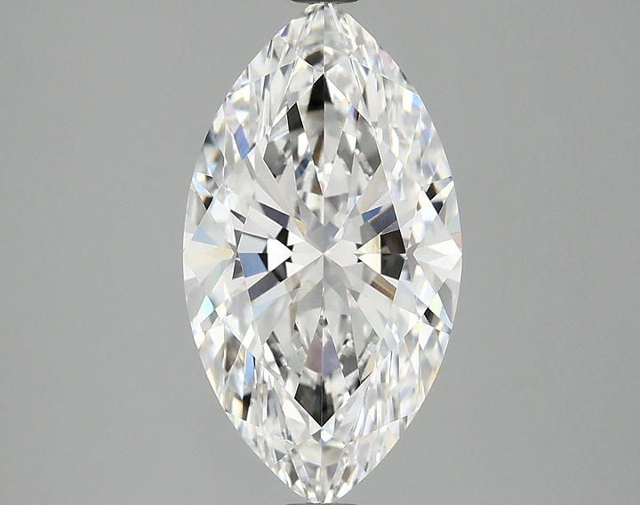 3.08 Carat Marquise Shaped Excellent Cut VS1 IGI Certified Lab Grown Diamond