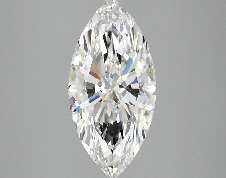 2.41 Carat Marquise Shaped Excellent Cut VVS2 IGI Certified Lab Grown Diamond