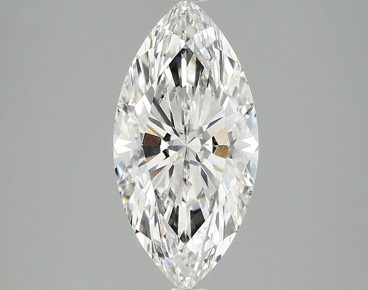 2.08 Carat Marquise Shaped Ideal Cut VVS2 IGI Certified Lab Grown Diamond