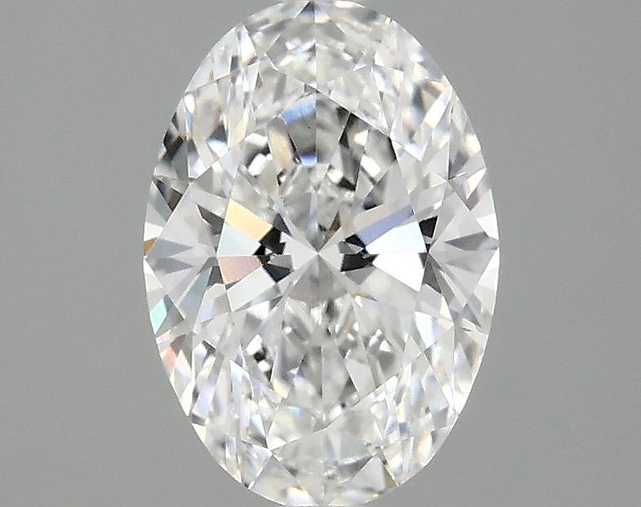 1.5 Carat Oval Shaped Ideal Cut VVS2 IGI Certified Lab Grown Diamond