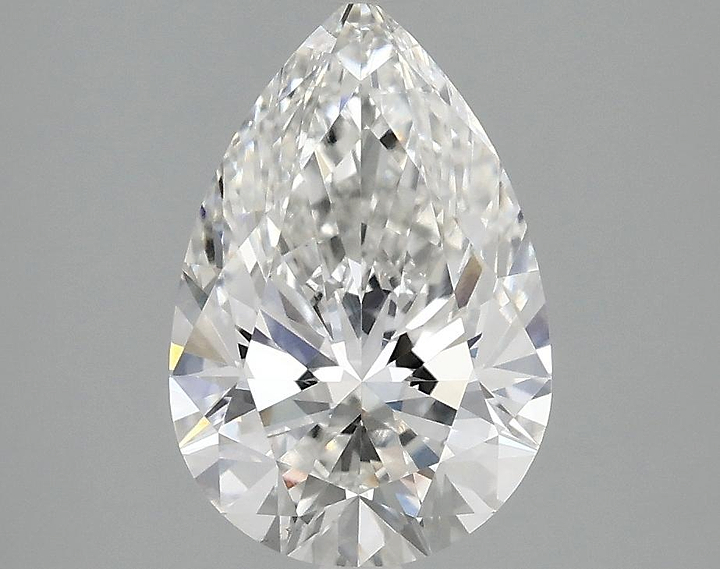 2.06 Carat Pear Shaped Excellent Cut VS1 IGI Certified Lab Grown Diamond