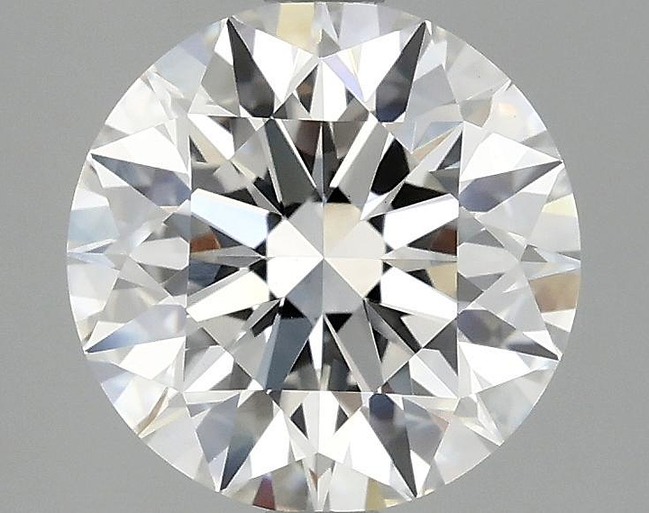 2.53 Carat Round Shaped Excellent Cut VVS2 IGI Certified Lab Grown Diamond