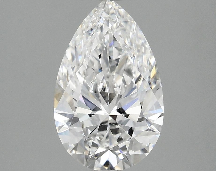 1.77 Carat Pear Shaped Ideal Cut VS1 IGI Certified Lab Grown Diamond