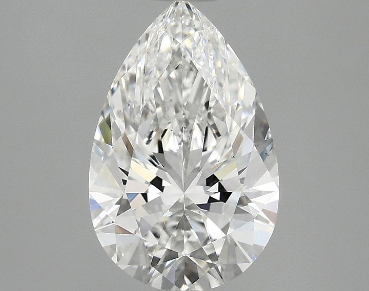 2.08 Carat Pear Shaped Ideal Cut VS1 IGI Certified Lab Grown Diamond