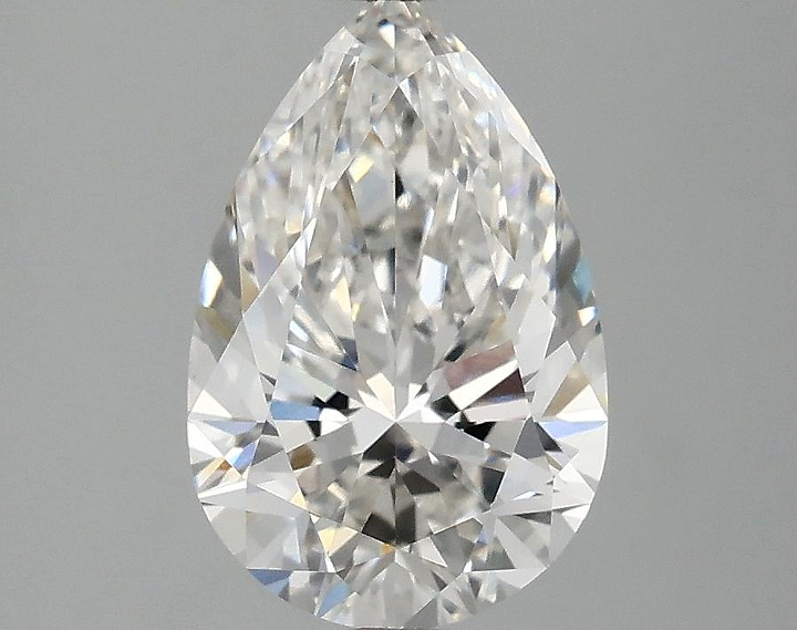 2.08 Carat Pear Shaped Excellent Cut VVS2 IGI Certified Lab Grown Diamond