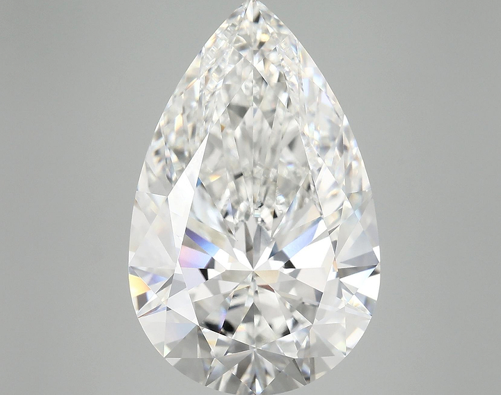 10.4 Carat Pear Shaped Ideal Cut VVS2 IGI Certified Lab Grown Diamond