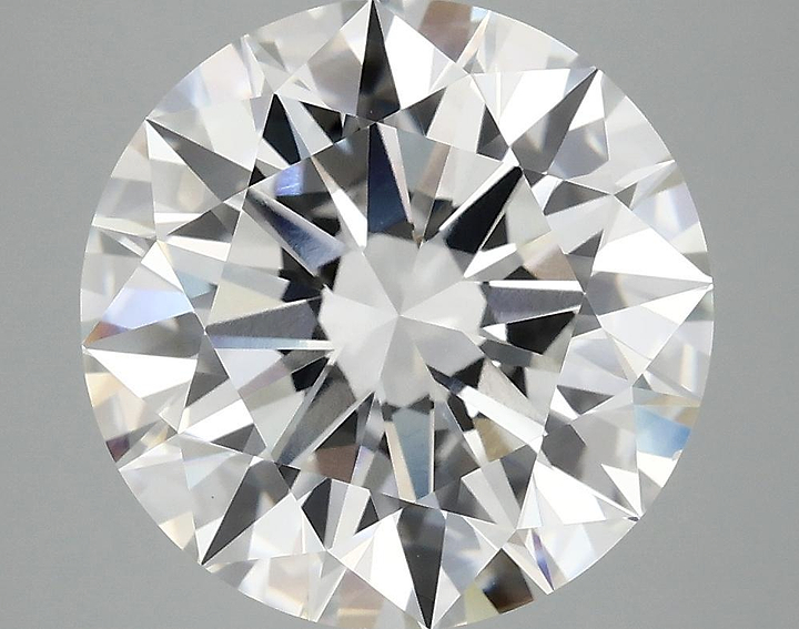 6.13 Carat Round Shaped Ideal Cut VS1 IGI Certified Lab Grown Diamond