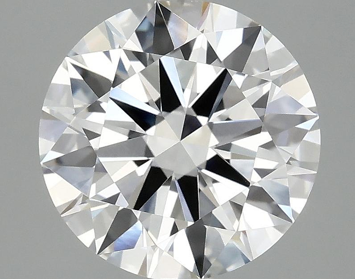 3.09 Carat Round Shaped Ideal Cut VVS2 IGI Certified Lab Grown Diamond