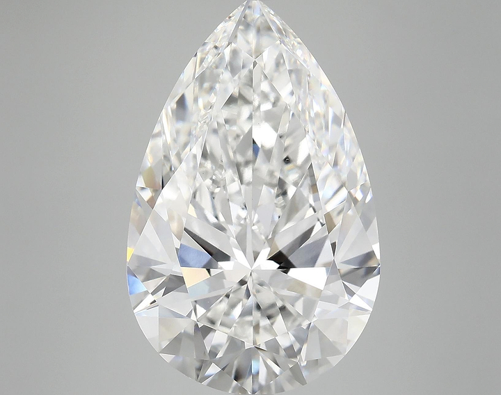 10.1 Carat Pear Shaped Ideal Cut VVS2 IGI Certified Lab Grown Diamond
