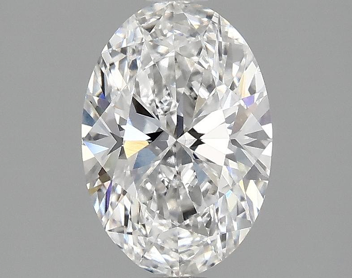 1.44 Carat Oval Shaped Ideal Cut VVS2 IGI Certified Lab Grown Diamond