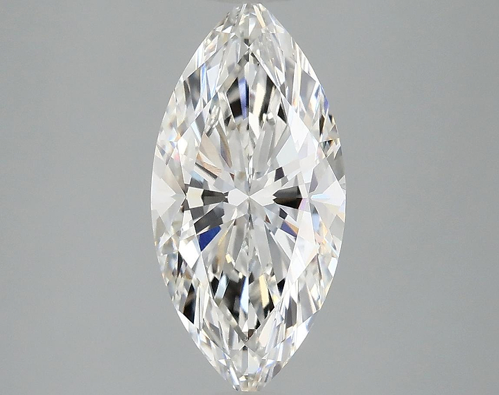 2.02 Carat Marquise Shaped Excellent Cut VVS2 IGI Certified Lab Grown Diamond
